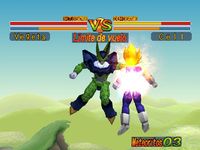 une photo d'Ã©cran de Dragon Ball - Final Bout sur Sony Playstation